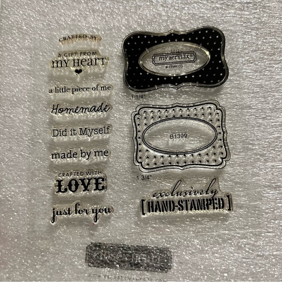 Close to my Heart Stamps Set of 3 - Picture 5 of 7